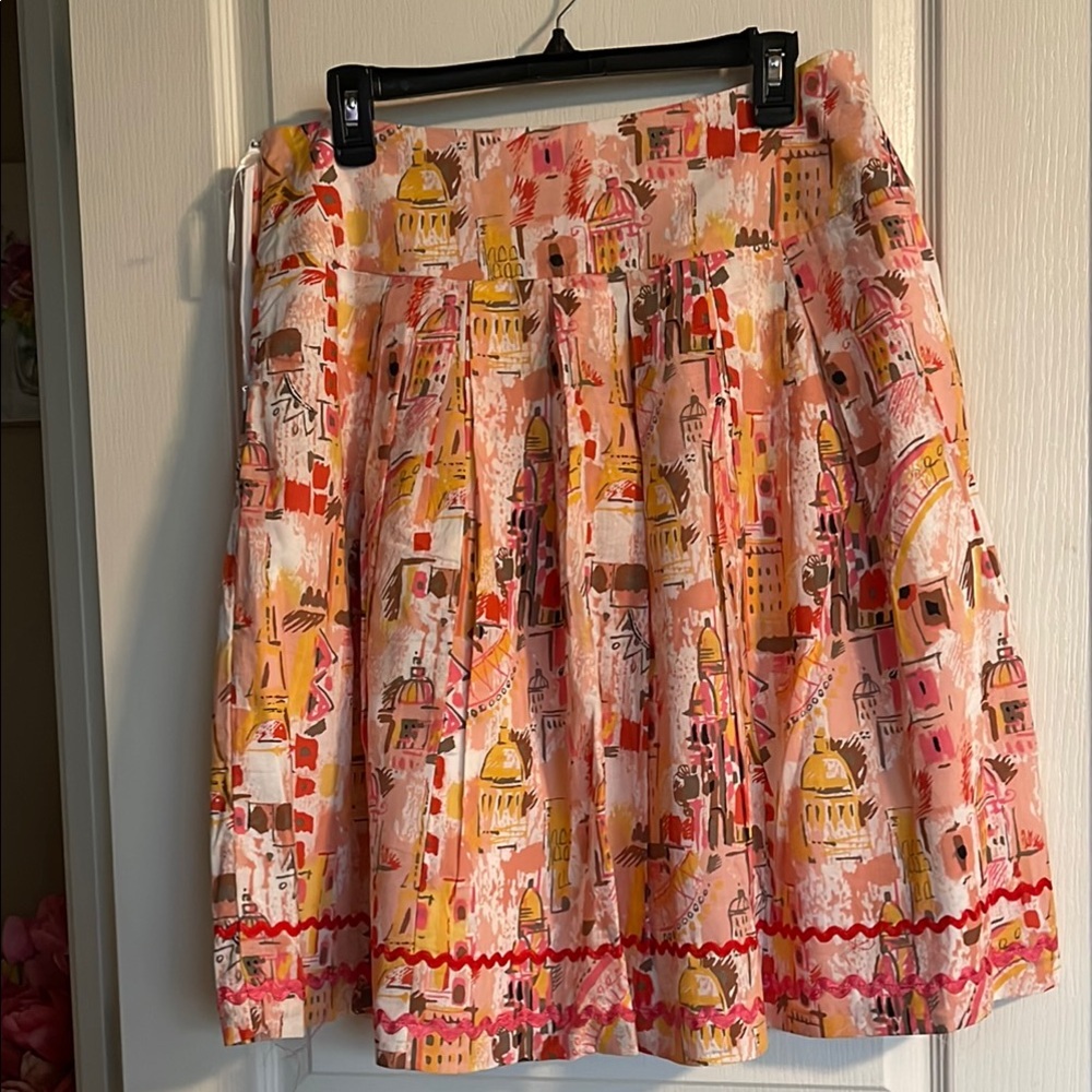Colorful Printed Women's Skirt